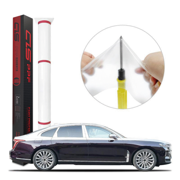 Film de protection de la peinture à haute brillance claire PPF – TPU hydrophobe 7,5 mil