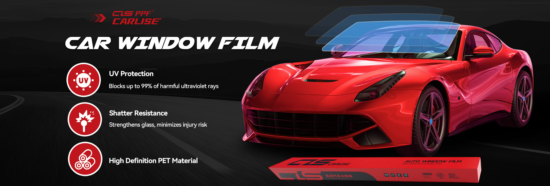 PPF Film Installed on Car Hood for Paint Protection