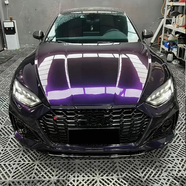 TPU Self Healing Venice Purple Paint Protection Film Anti Scratch Anti Yellowing UV/IR Protection 5 Year Warranty for Car Body