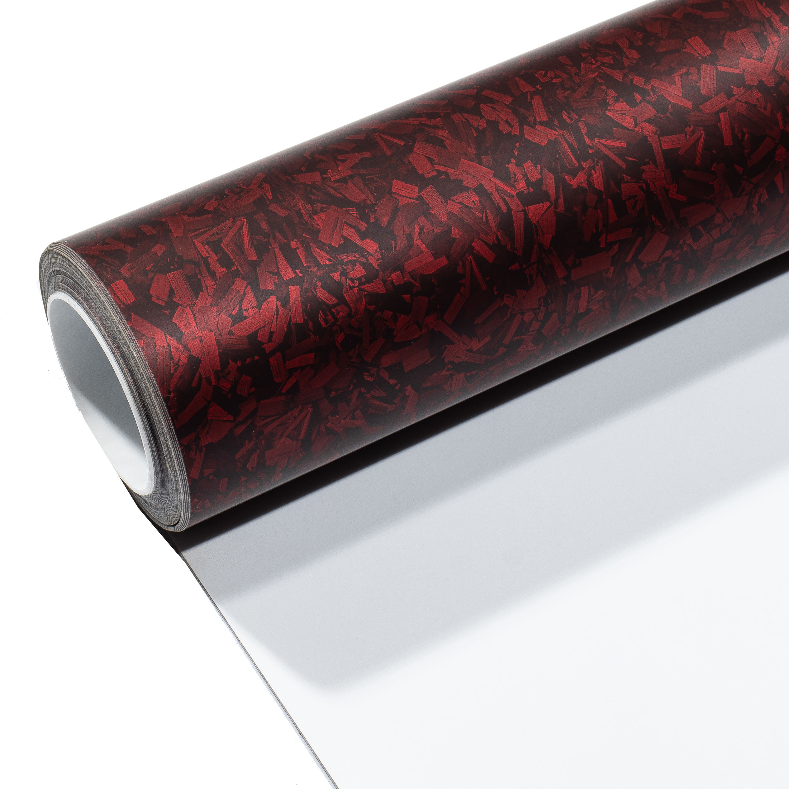 Red Pattern Carbon Fiber PVC Film – 3M Car Wrap Film Colors - Image 2
