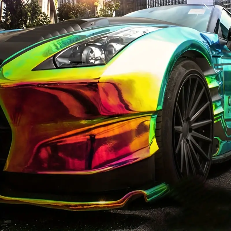 Calise PVC Rainbow Color-Changing Film – Cool Car Wraps - Image 4