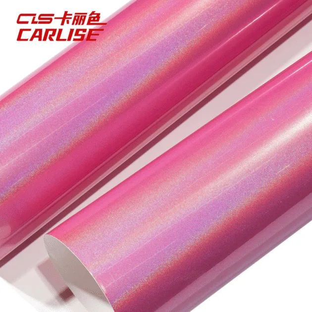 car window protective shield pink reflective film