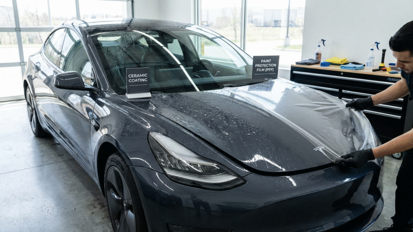 ceramic coating vs ppf