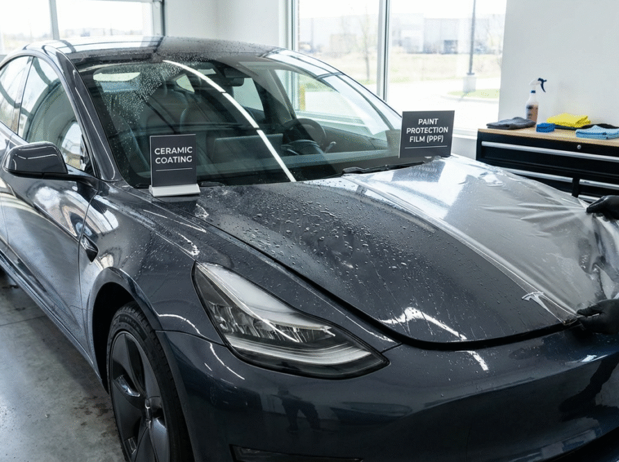 ceramic coating vs ppf