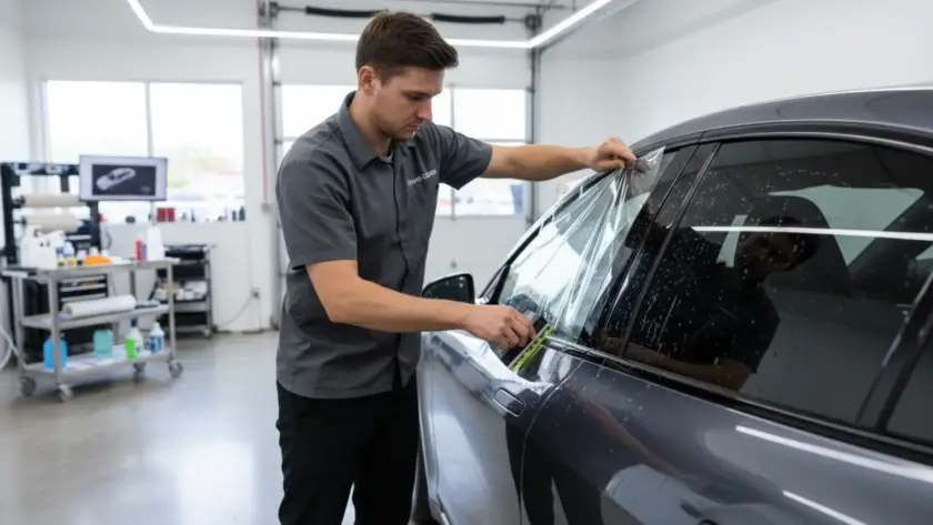 Tinted Film on Car Windows Guide