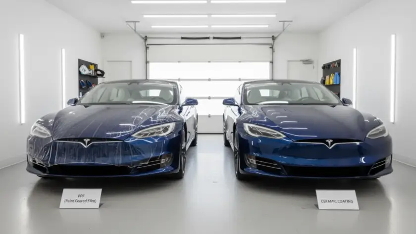 ppf car vs ceramic coating