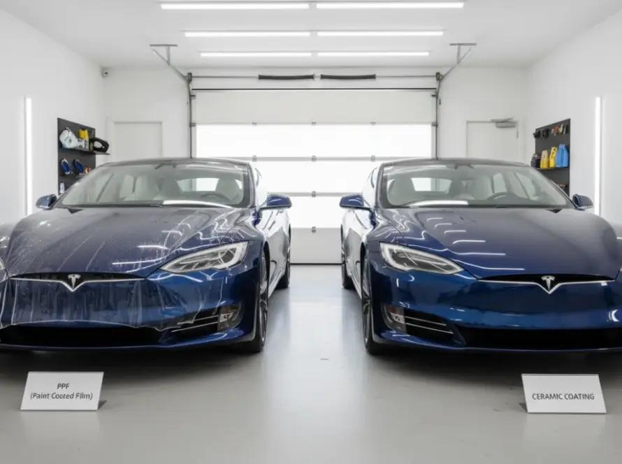 PPF pour voiture vs revêtement céramique